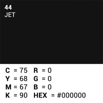 Foto foni - Superior Background Rol Jet (nr 44) 2.18m x 11m - ātri pasūtīt no ražotāja