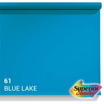 Foto foni - Superior Background Paper 61 Blue Lake 2.72 x 11m - perc šodien veikalā un ar piegādi