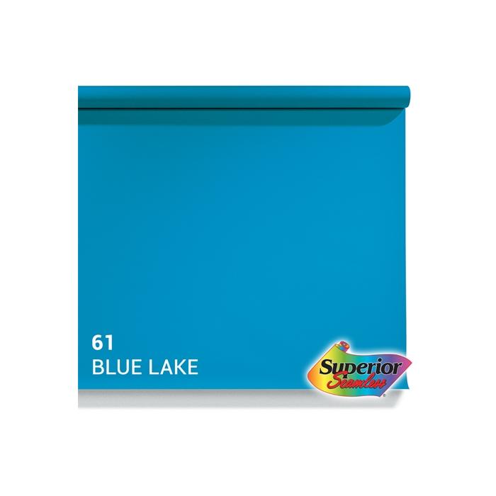 Foto foni - Superior Background Paper 61 Blue Lake 2.72 x 11m - perc šodien veikalā un ar piegādi