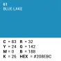 Foto foni - Superior Background Paper 61 Blue Lake 2.72 x 11m - ātri pasūtīt no ražotāja