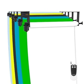 Sortimenta jaunumi - StudioKing Background System Electric B-6WE for 6 rolls - ātri pasūtīt no ražotāja