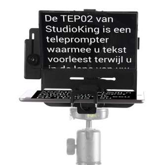 Teleprompteri - StudioKing Teleprompter Autocue TEP02 for Tablets - ātri pasūtīt no ražotāja