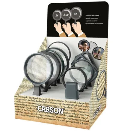 Carson Magnifiers Promo Set with Free Counter Display