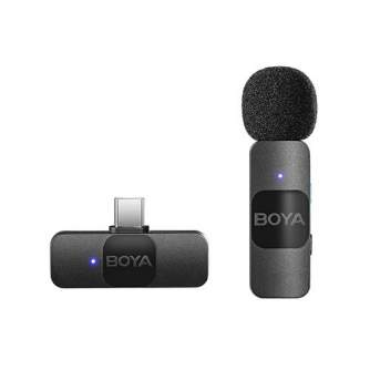 New products - Boya Ultra Compact Wireless Microphone BY-V10 for Android - quick order from manufacturer