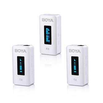 Wireless Lavalier Microphones - Boya Wireless Microphone System Kit BY-XM6-K2W - quick order from manufacturer
