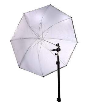 Новые товары - Falcon Eyes Umbrella Set Silver/White 152 cm incl. tripod and bracket - быстрый заказ от производителя