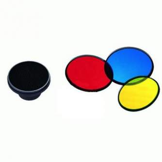 New products - Falcon Eyes Honeycomb + 3 Color Filters MFA-HC for MF Series - quick order from manufacturer