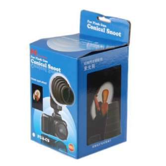 Acessories for flashes - Falcon Eyes Conical Snoot FGA-CS for Speedlite Flash Gun - quick order from manufacturer