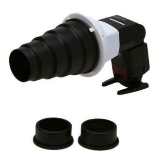 Acessories for flashes - Falcon Eyes Conical Snoot FGA-CS for Speedlite Flash Gun - quick order from manufacturer