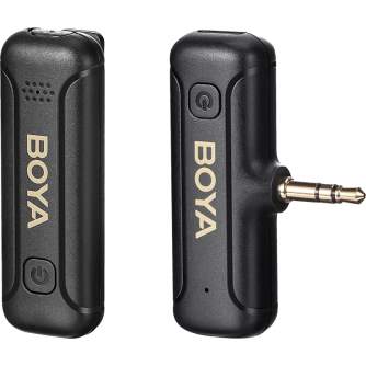 Wireless Lavalier Microphones - BOYA BY-WM3T2-M1 2.4G Mini Wireless Microphone--for DSLR Camera 1+1 - buy today in store and with delivery