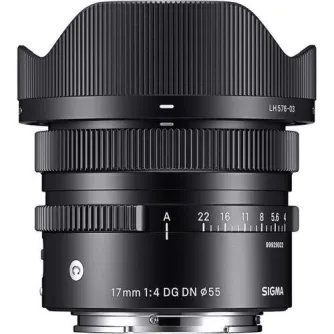 Mirrorless Lenses - Sigma 17mm F4 DG DN [Contemporary] for Sony E-Mount - buy today in store and with delivery