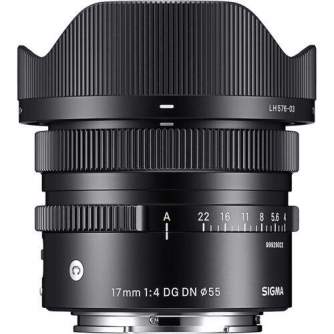 Objektīvi - Sigma 17mm F4 DG DN [Contemporary] for Sony E-Mount - купить сегодня в магазине и с доставкой