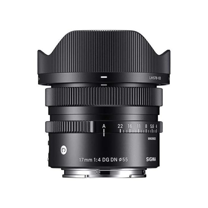 Objektīvi - Sigma 17mm F4 DG DN [Contemporary] priekš Sony E-Mount - perc šodien veikalā un ar piegādi