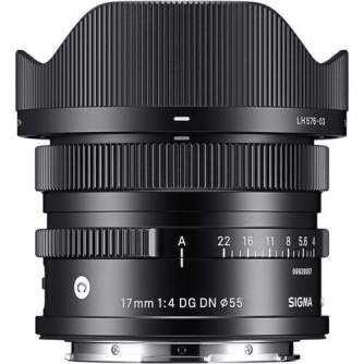 Lenses - Sigma 17mm F4 DG DN [Contemporary] for L-Mount - quick order from manufacturer