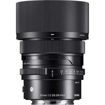 Objektīvi - Sigma 50mm F2 DG DN [Contemporary] for Sony E-Mount - ātri pasūtīt no ražotāja