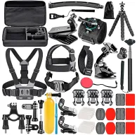 Sporta kameru aksesuāri - Neewer 50in1 Action Camera Accessory Kit For GoPro - perc šodien veikalā un ar piegādiSporta kameru aksesuāri - Neewer 50in1 Action Camera Accessory Kit For GoPro - perc šodien veikalā un ar piegādi