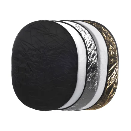 BRESSER BR-TR1 5 in 1 Collapsible Reflector 90x120cm