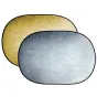 Складные отражатели - BRESSER BR-TR5 2-in-1 collapsible Reflector gold/silver 120x180cm - быстрый заказ от производителя