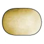 Складные отражатели - BRESSER BR-TR5 2-in-1 collapsible Reflector gold/silver 120x180cm - быстрый заказ от производителя