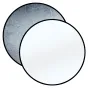 Больше не производится - BRESSER TR-8 2-in-1 collapsible Reflector silver/white 110cm round