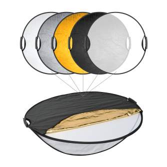 BRESSER TR-22 5in1 Collapsible Reflector with Handles 110cm