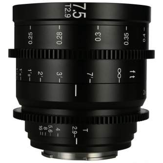 CINEMA видео объективы - Venus Optics Laowa 7.5mm T2.9 Cine Zero-D S35 lens for Canon RF - быстрый заказ от производителя