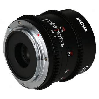 CINEMA Video objektīvi - Lens Laowa Venus Optics17 mm T1,9 Cine for Micro 4/3 - ātri pasūtīt no ražotāja