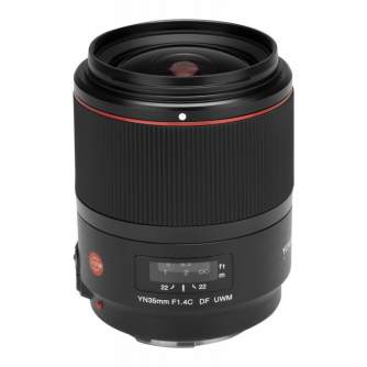 Объективы - Lens Yongnuo YN 35mm f/1.4 DF UWM for Canon EF - быстрый заказ от производителя