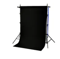 Background Set with Holder - BRESSER BR-TP240 Background System + Paper Roll 1.35x11m black - quick order from manufacturerBackground Set with Holder - BRESSER BR-TP240 Background System + Paper Roll 1.35x11m black - quick order from manufacturer