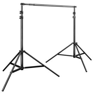 Background holders - walimex telescopic background system 120-307cm w. bag - buy today in store and with delivery