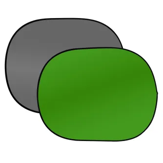 Foto foni - BRESSER BR-3 Foldable Background 180 x 240cm/ Grey/Green - ātri pasūtīt no ražotāja