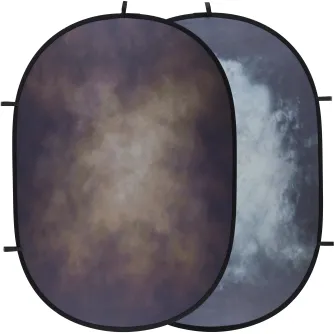 Foto foni - BRESSER BR-FB38 Foldable Background 150 x 200cm Purple/Blue - ātri pasūtīt no ražotāja