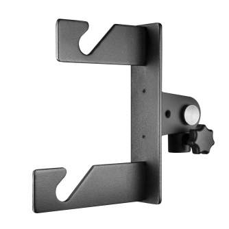 Background holders - walimex 2-fold Background Hook f. Spigot, set of 2 - quick order from manufacturer