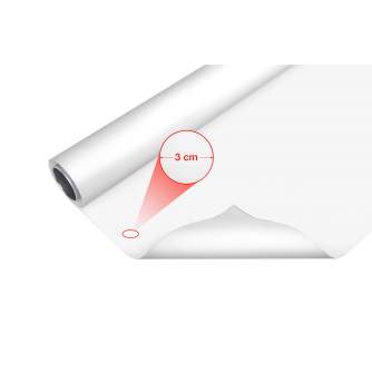 Backgrounds - BRESSER Vinyl Background Roll 2,00 x 6m White - quick order from manufacturer