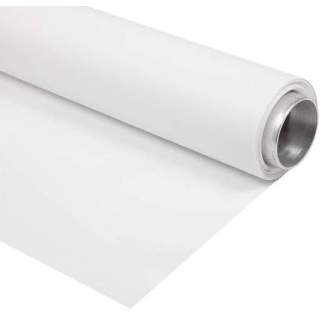 Backgrounds - BRESSER Vinyl Background Roll 1,35 x 6m White - quick order from manufacturer