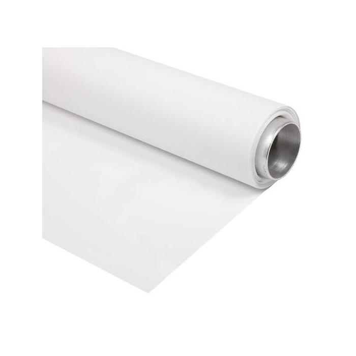 Backgrounds - BRESSER Vinyl Background Roll 1,35 x 6m White - quick order from manufacturer