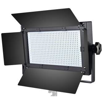 LED gaismas komplekti - BRESSER LED Photo-Video Set 3x LG-600 38W/5600LUX + 3x tripod - ātri pasūtīt no ražotāja