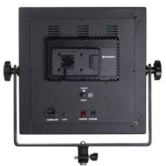 LED gaismas komplekti - BRESSER LED Photo-Video Set 2x LS-600 38W/5.600LUX + 2x tripod - ātri pasūtīt no ražotāja