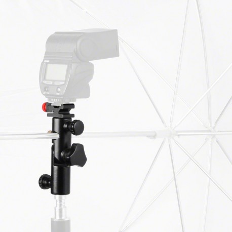 Piederumi kameru zibspuldzēm - walimex metala zibspūldzes lietussarga kronšteins Nr. 17040 - ātri pasūtīt no ražotāja