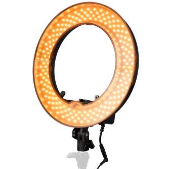 LED Gredzenveida lampas - BRESSER BR-RL12 dimmable LED Daylight Ring Light 45W/4200 Lumens with Carry Bag - ātri pasūtīt no ražotāja