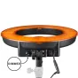 Ring Light - BRESSER BR-RL12 dimmable LED Daylight Ring Light 45W/4200 Lumens with Carry Bag - quick order from manufacturer