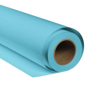 Backgrounds - BRESSER SBP20 Paper Background Roll 1,36 x 11m Sea blue - quick order from manufacturer
