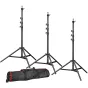 Light Stands - BRESSER 3x BR-TP240 PRO-1 tripod (240 cm) + bag - quick order from manufacturer