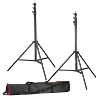 Light Stands - BRESSER 2x BR-TP280 PRO-1 tripod (280 cm) + bag - quick order from manufacturerLight Stands - BRESSER 2x BR-TP280 PRO-1 tripod (280 cm) + bag - quick order from manufacturer