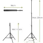 Light Stands - BRESSER 3x BR-TP280 PRO-1 tripod (280 cm) + bag - quick order from manufacturer