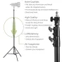 Light Stands - BRESSER 3x BR-TP280 PRO-1 tripod (280 cm) + bag - quick order from manufacturer