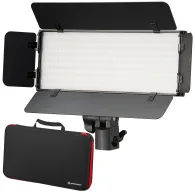 LED Gaismas paneļi - BRESSER PT 30B-II LED Bi-Color Video Light with Barn Doors, Accumulators, Power Adaptor, Remote Control and Storage Case - ātri pasūtīt no ražotājaLED Gaismas paneļi - BRESSER PT 30B-II LED Bi-Color Video Light with Barn Doors, Accumulators, Power Adaptor, Remote Control and Storage Case - ātri pasūtīt no ražotāja
