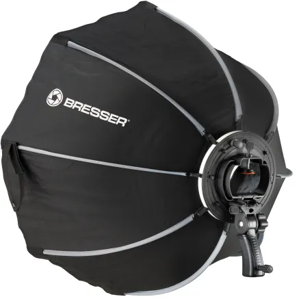BRESSER Super Quick easy-open Octabox, 90 cm for Speedlite Flashes