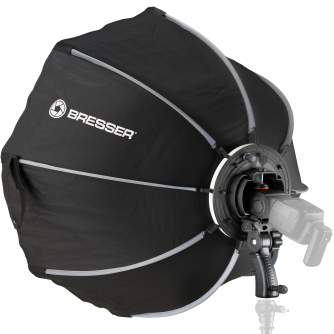 Piederumi kameru zibspuldzēm - BRESSER Super Quick easy-open Octabox, 90 cm for Speedlite Flashes - ātri pasūtīt no ražotāja