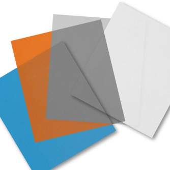 Gaismas veidotāji - Walimex Studio Filter Set, 4pcs., 80x100cm - быстрый заказ от производителя
